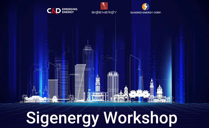 Sigenergy Workshop 2025 Sigenergy Workshop 2025